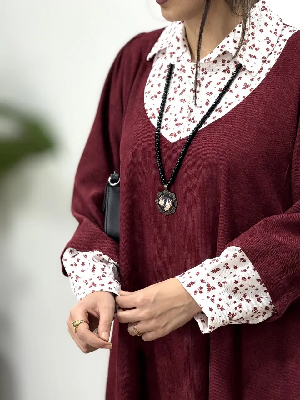 پیراهن مانتویی نورین ویژه یلدا